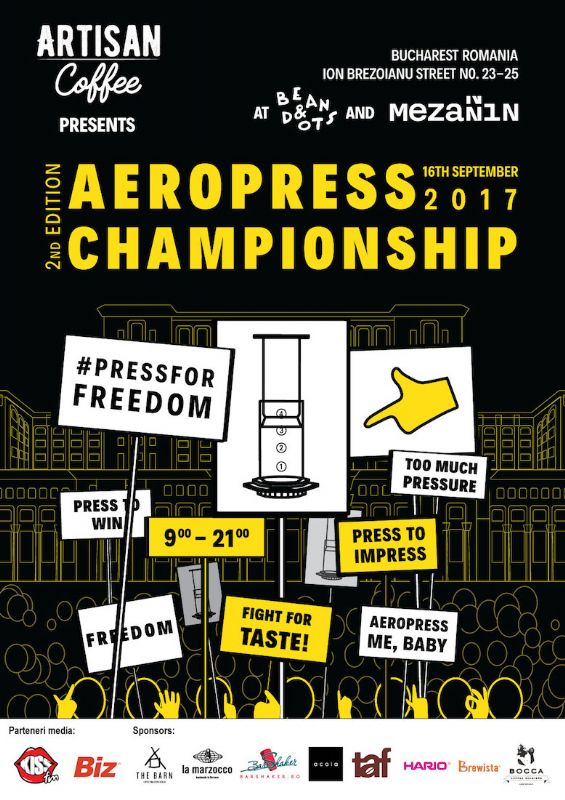 bilete True Artisan Cafe Festival - Aeropress Competition