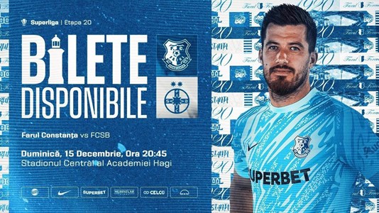 bilete Farul Constanta - FCSB