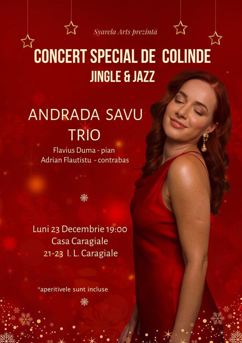 bilete Andrada Savu trio - Jingle & Jazz