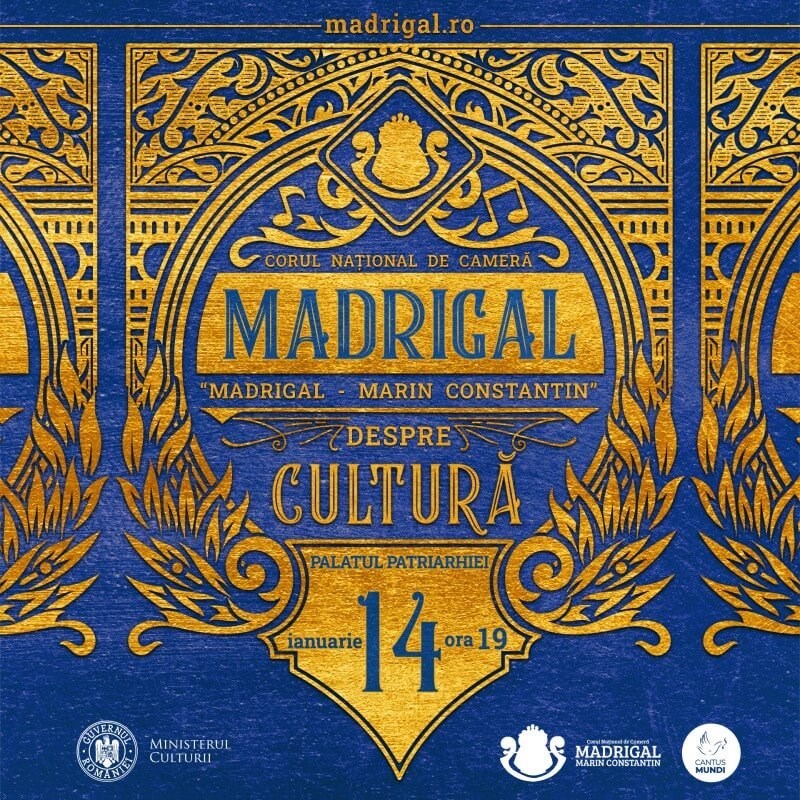 bilete Corul Madrigal - Concert Extraordinar "Despre cultura"