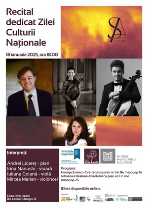 Recital dedicat Zilei Culturii Nationale