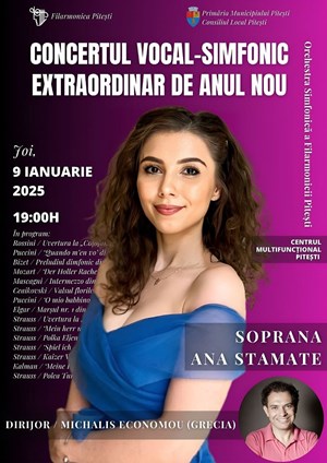 Concert Vocal-Simfonic Extraordinar de Anul Nou