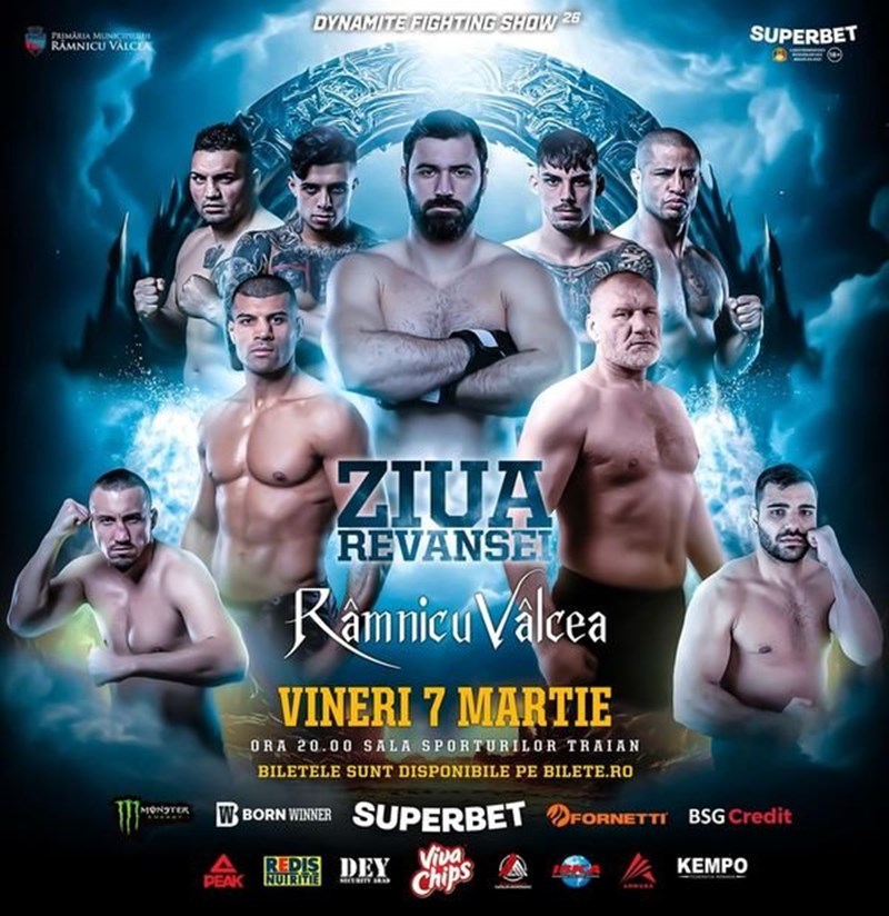 bilete Dynamite Fighting Show 26 - Ziua Revanșei