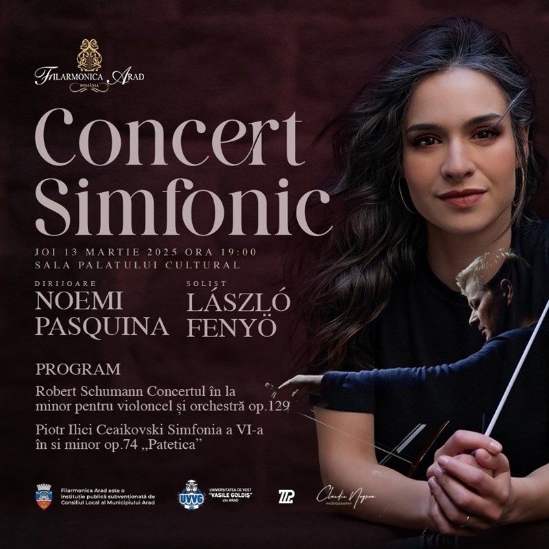 bilete Concert simfonic - Dirijor Noemi Pasquina