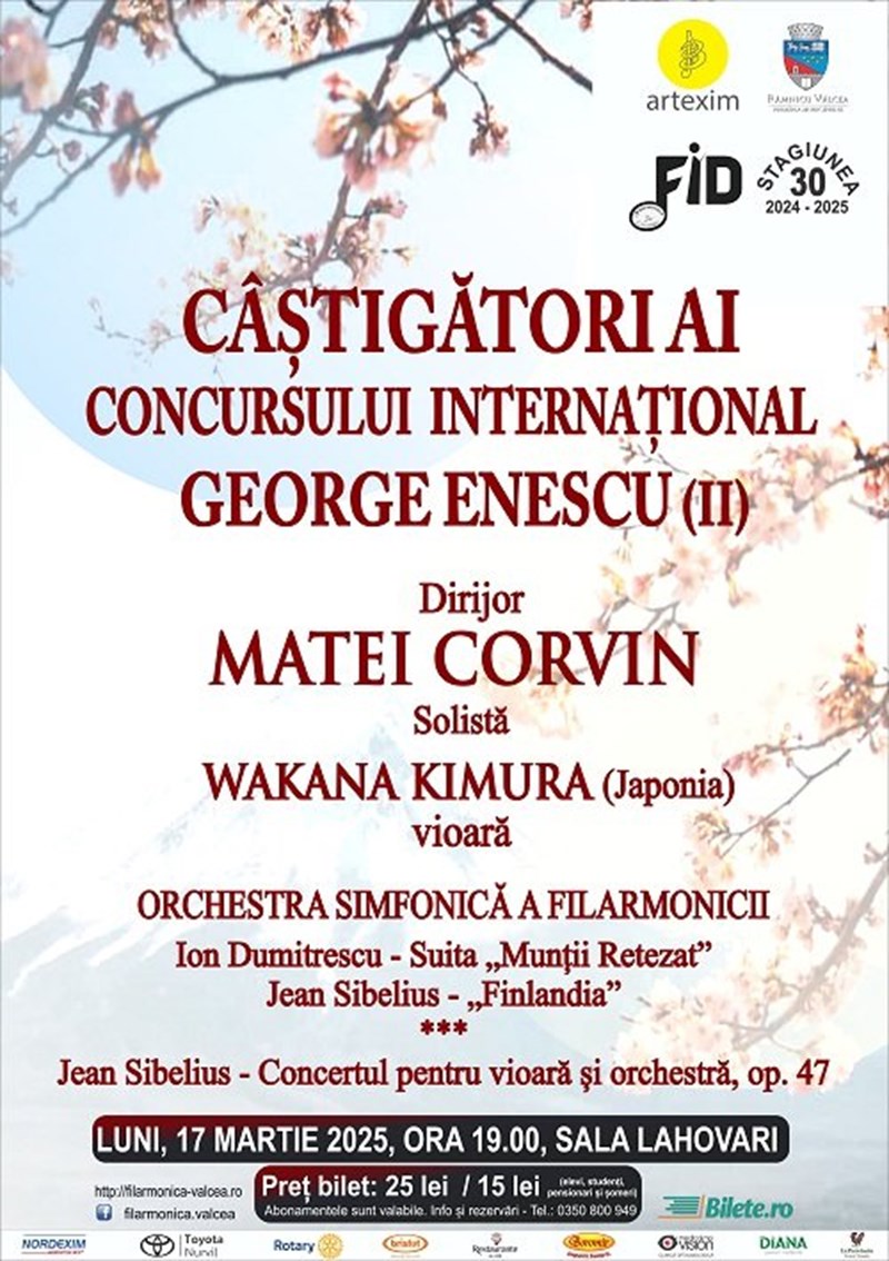 bilete Castigatori ai Concursului International George Enescu II