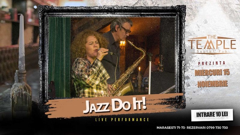 bilete Jazz do it! cu Ruxandra Zamfir, Dan Mitrofan si Mihai Iordache