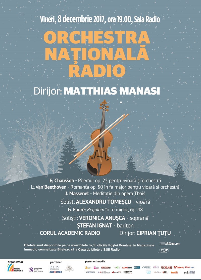 bilete Orchestra Nationala Radio, concert in memoria Regelui Mihai I al Romaniei